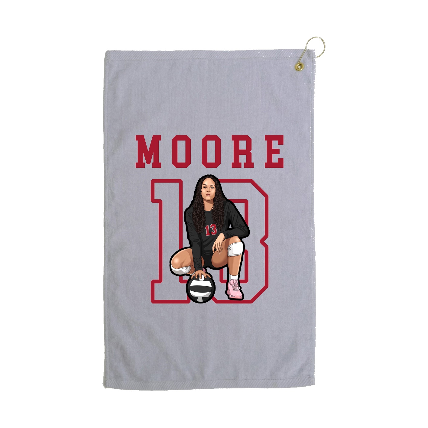 Golf Towel — Shirsey in Grey