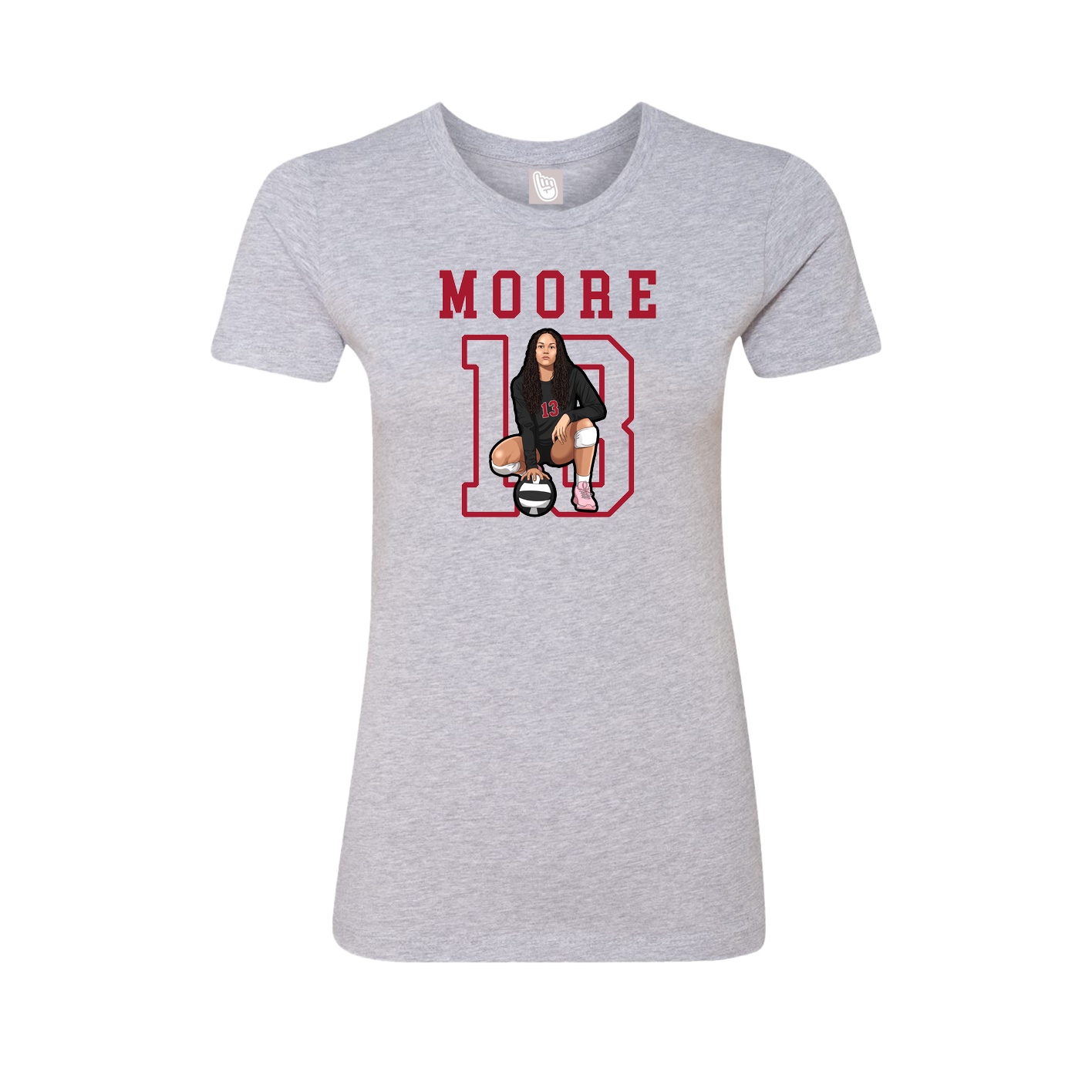 Womens Tee — Shirsey in Grey