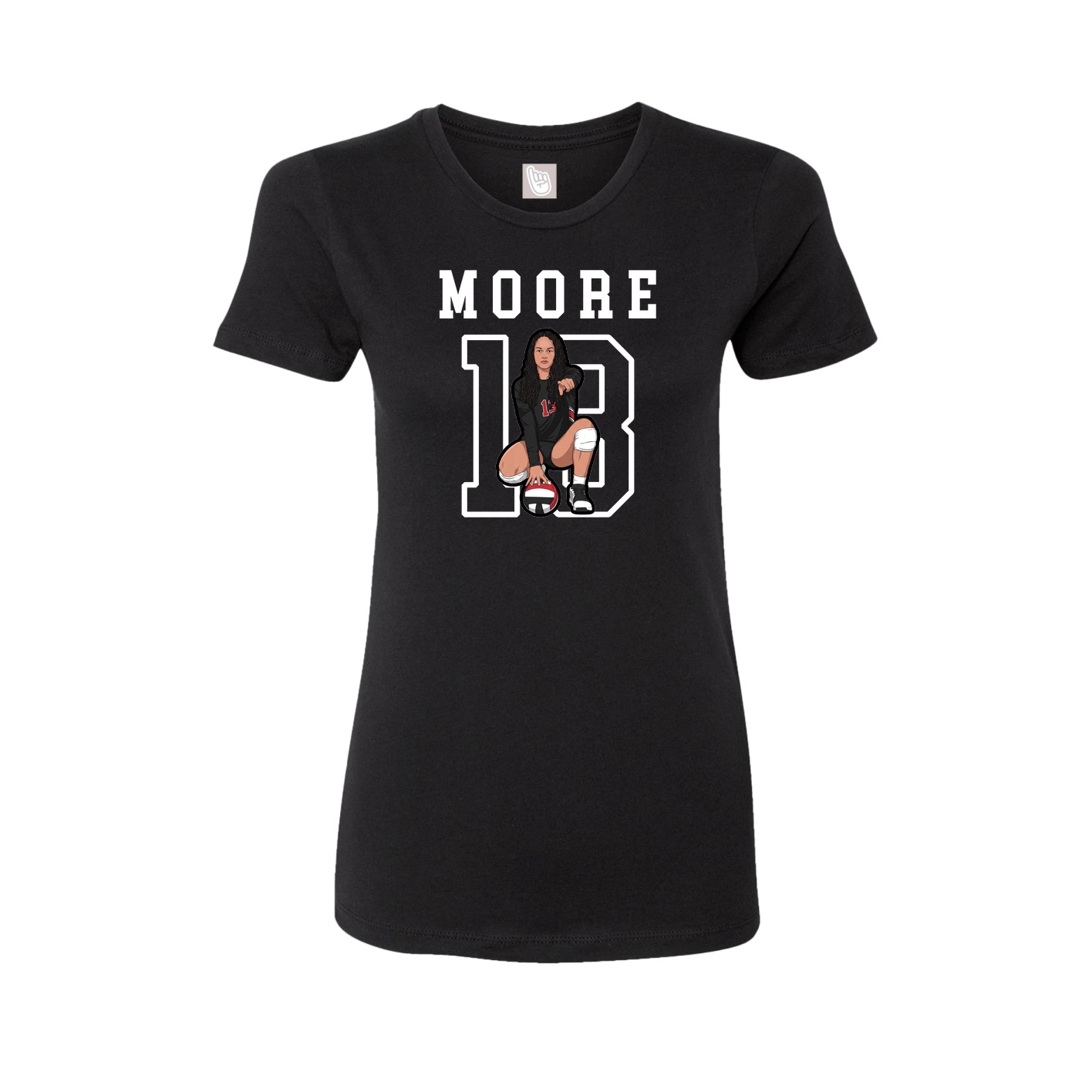 Womens Tee — Shirsey in Black
