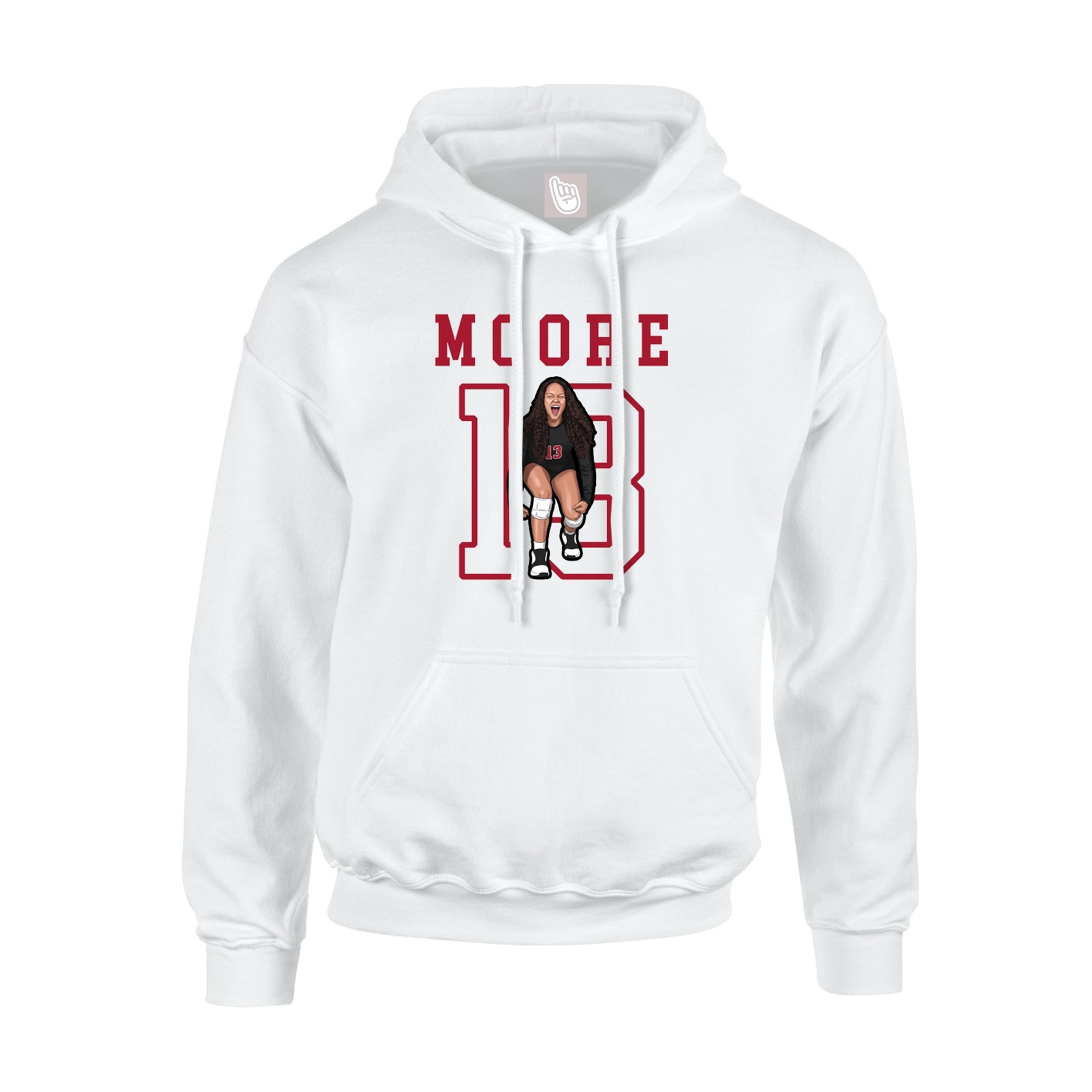 Youth Hoodie — Shirsey in White