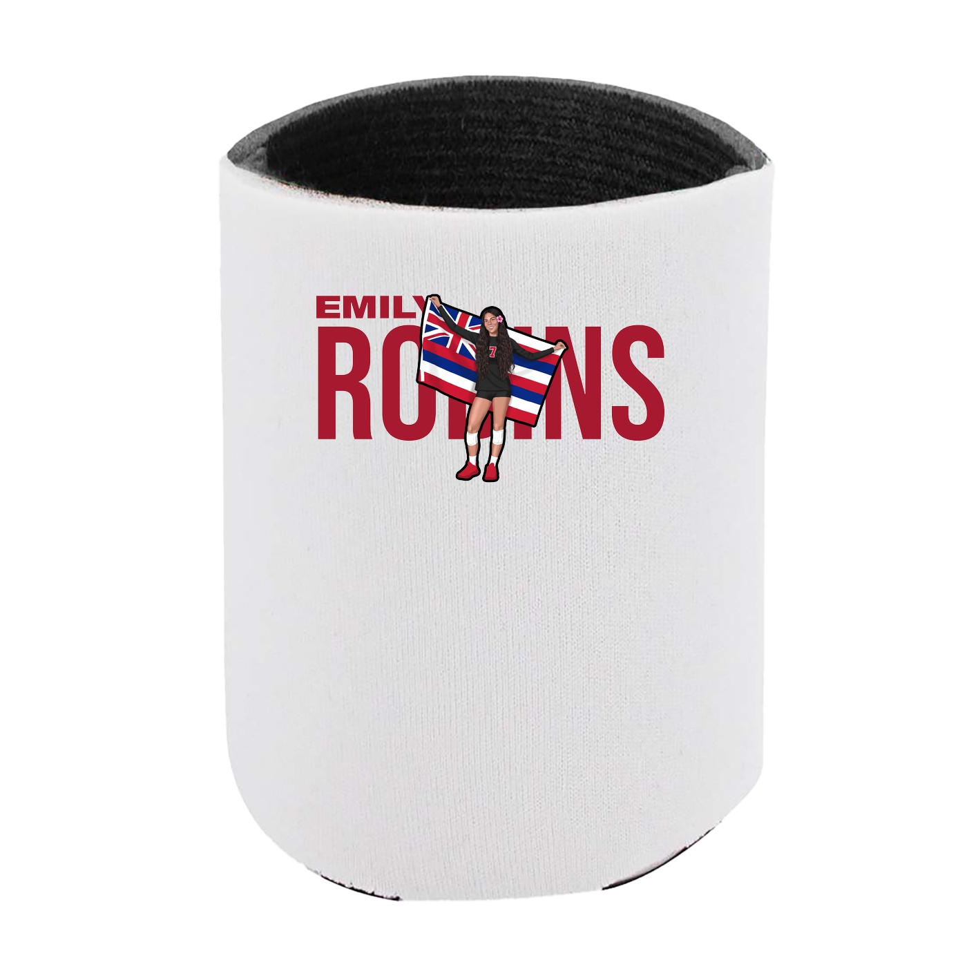 Can Holder — Player Name in White