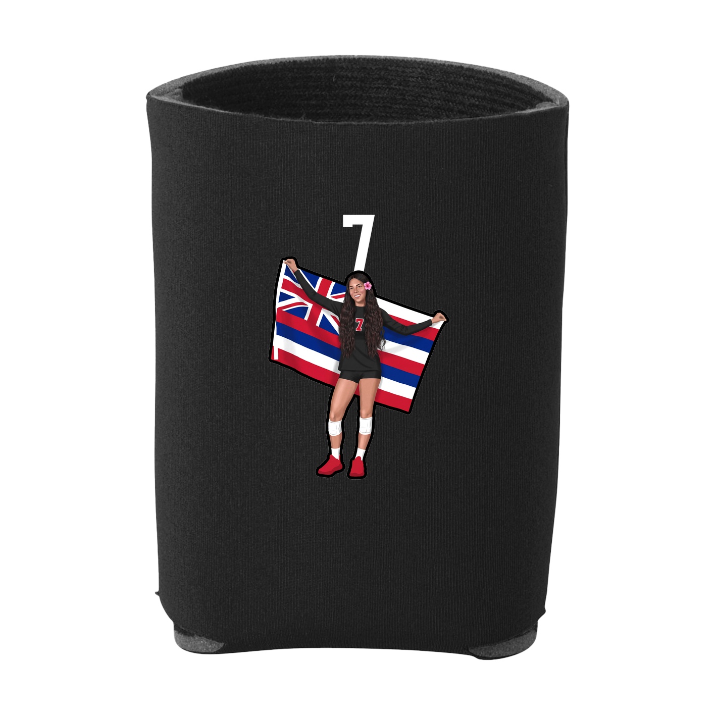 Can Holder — Number Top in Black