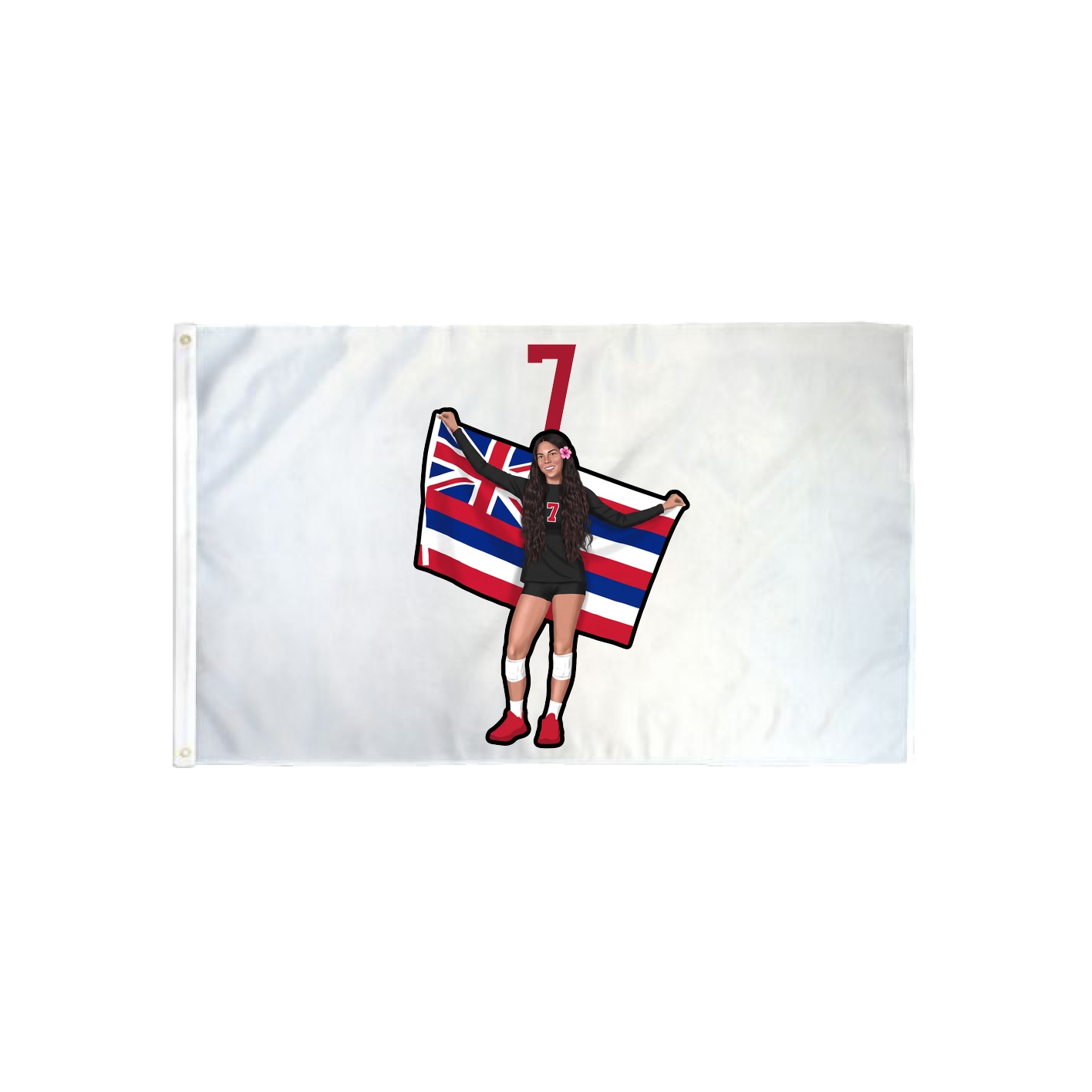 3x5 Flag — Number Top in Classic