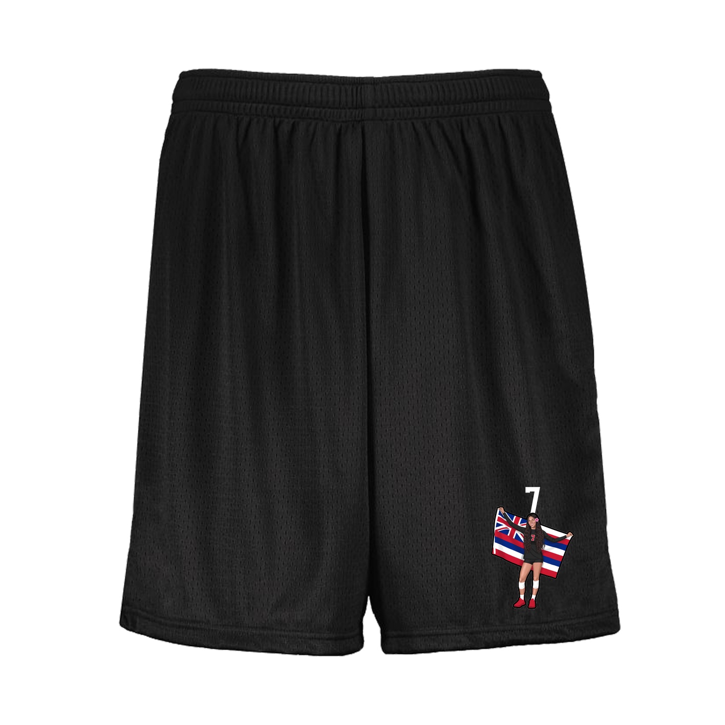 Shorts — Number Top in Black