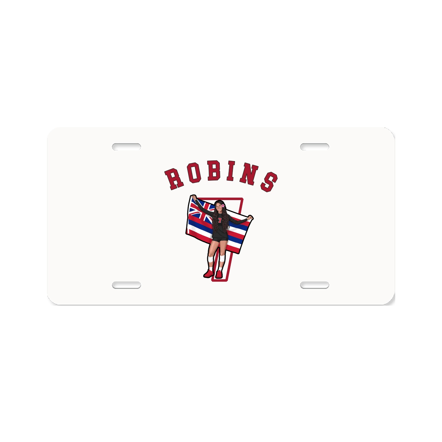 License Plate — Shirsey Arch in Classic