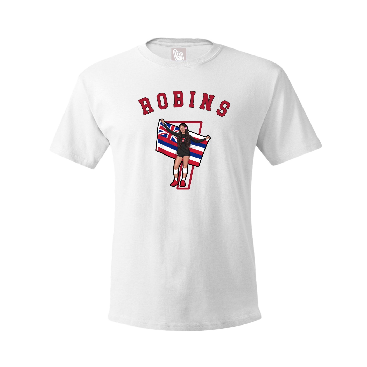 Tee — Shirsey Arch in White
