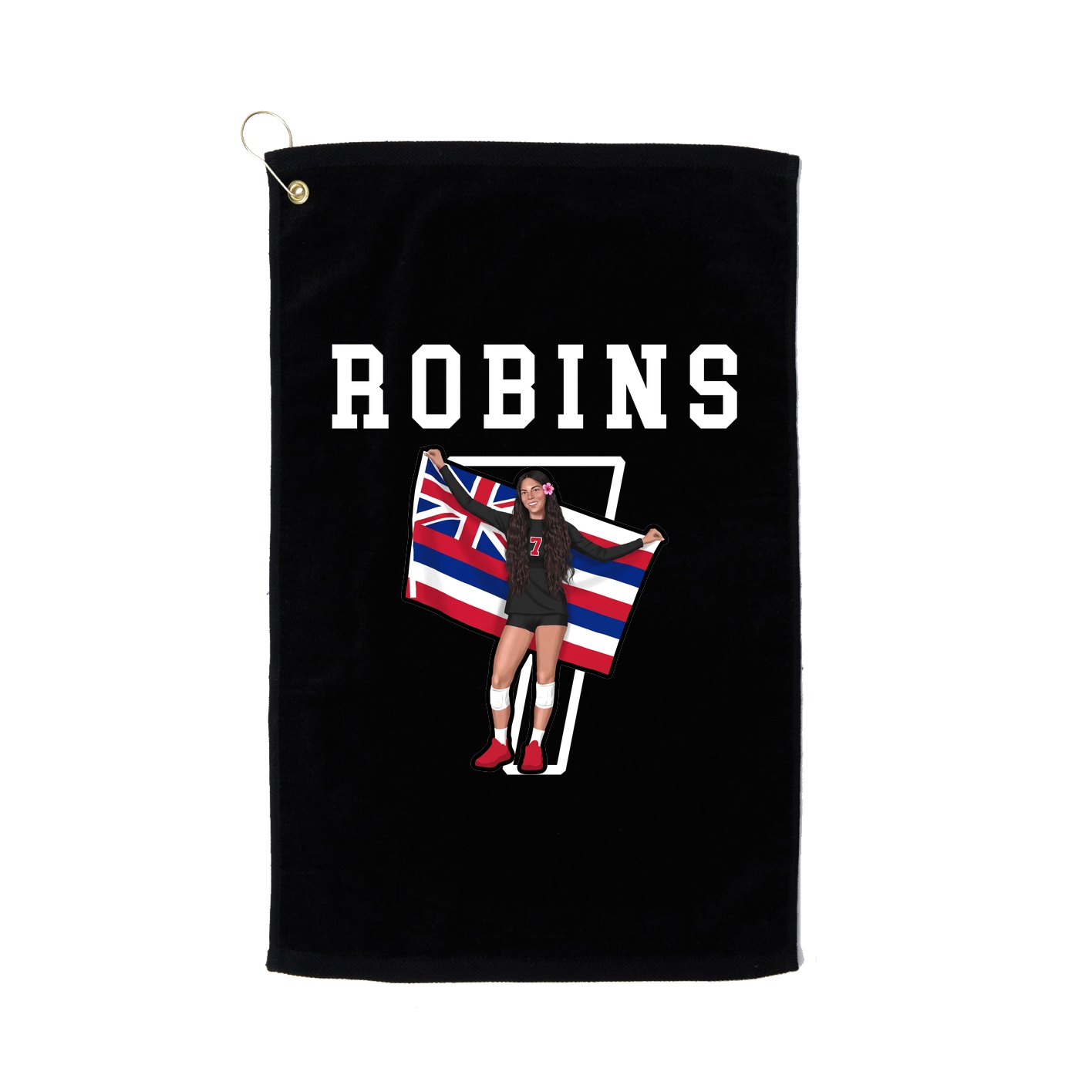 Golf Towel — Shirsey in Black