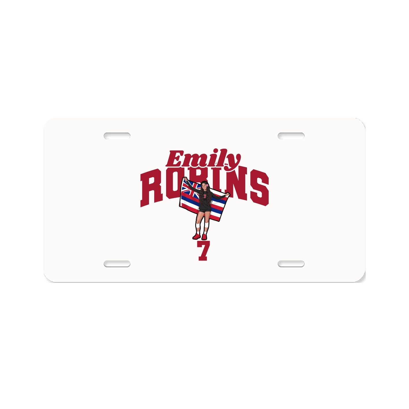 License Plate — Signature Arch in Classic