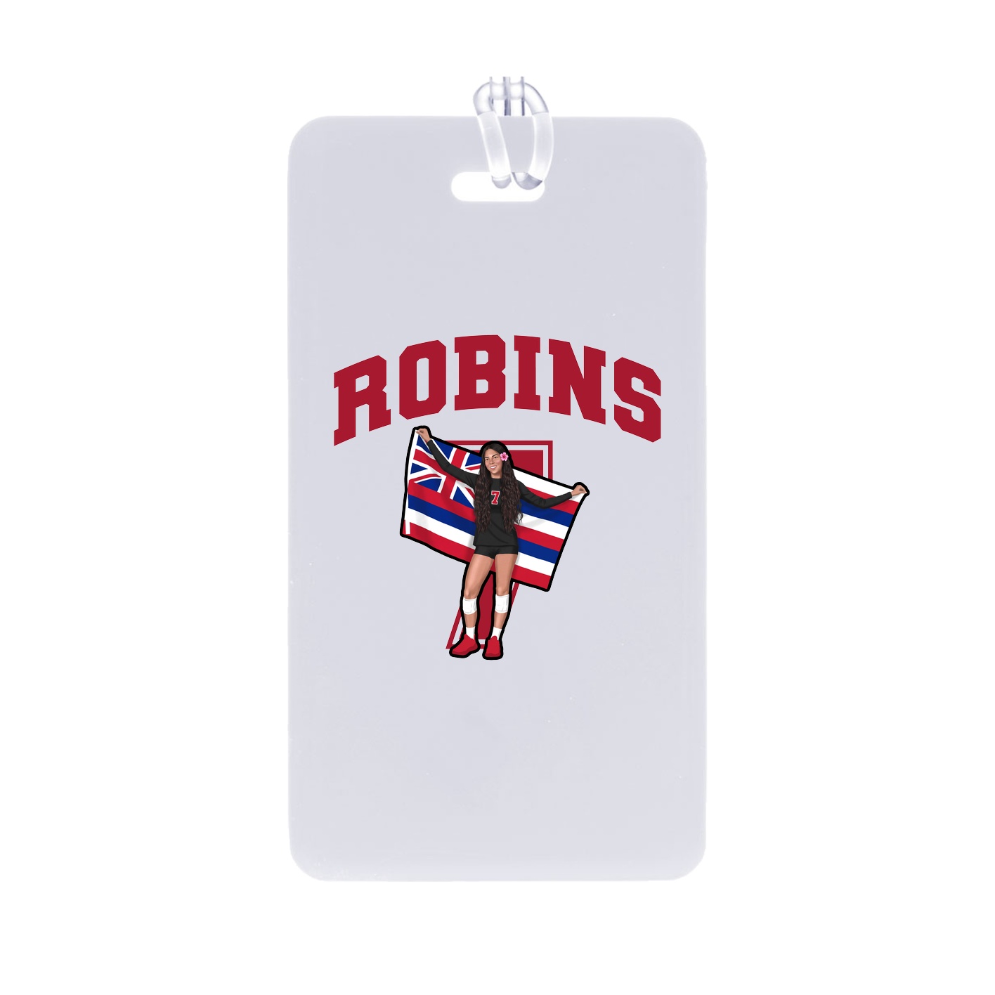 Bag Tag — Number in Classic