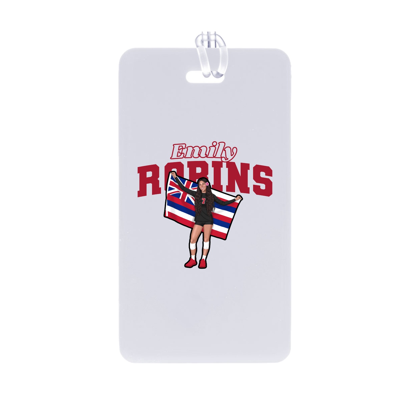 Bag Tag — Name Arch in Classic