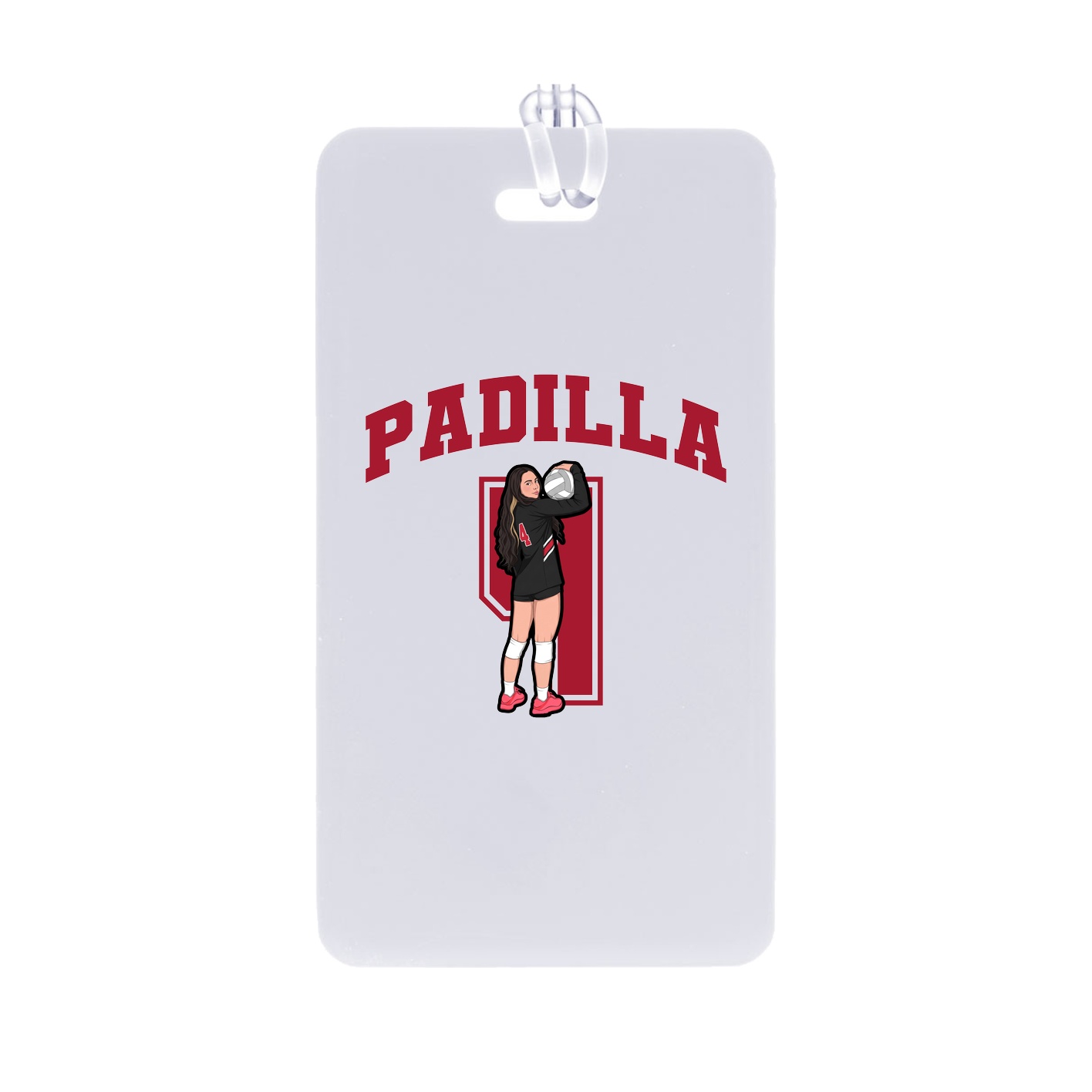 Bag Tag — Number in Classic