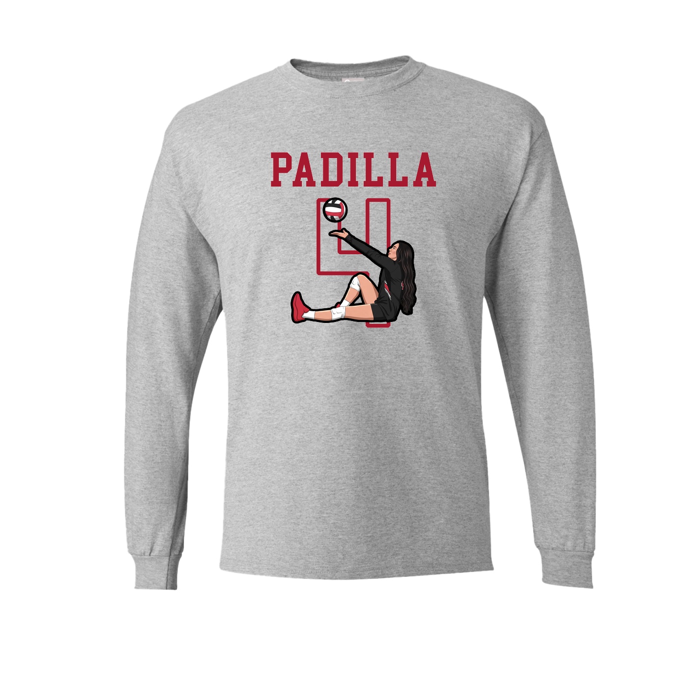 Long Sleeve Tee — Shirsey in Grey