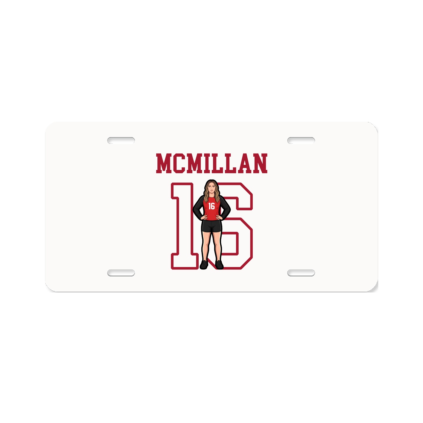 License Plate — Shirsey in Classic