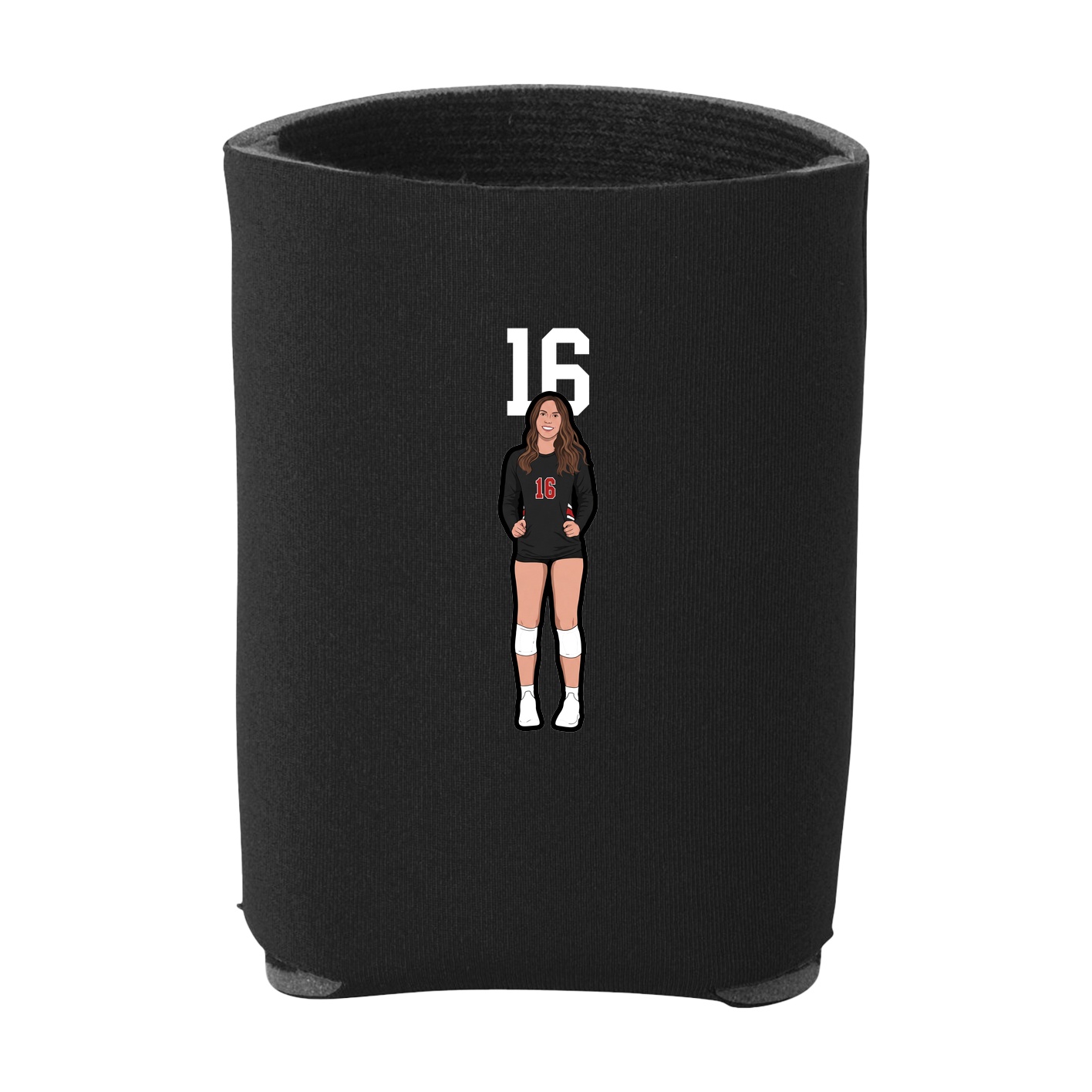 Can Holder — Number Top in Black