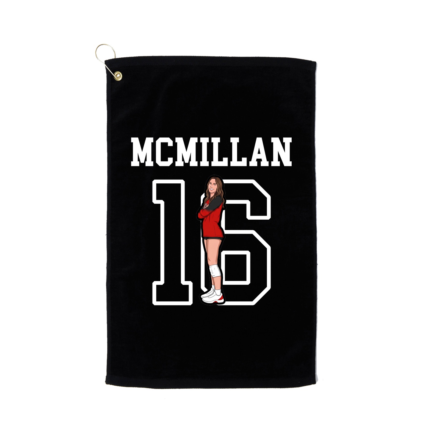 Golf Towel — Shirsey in Black
