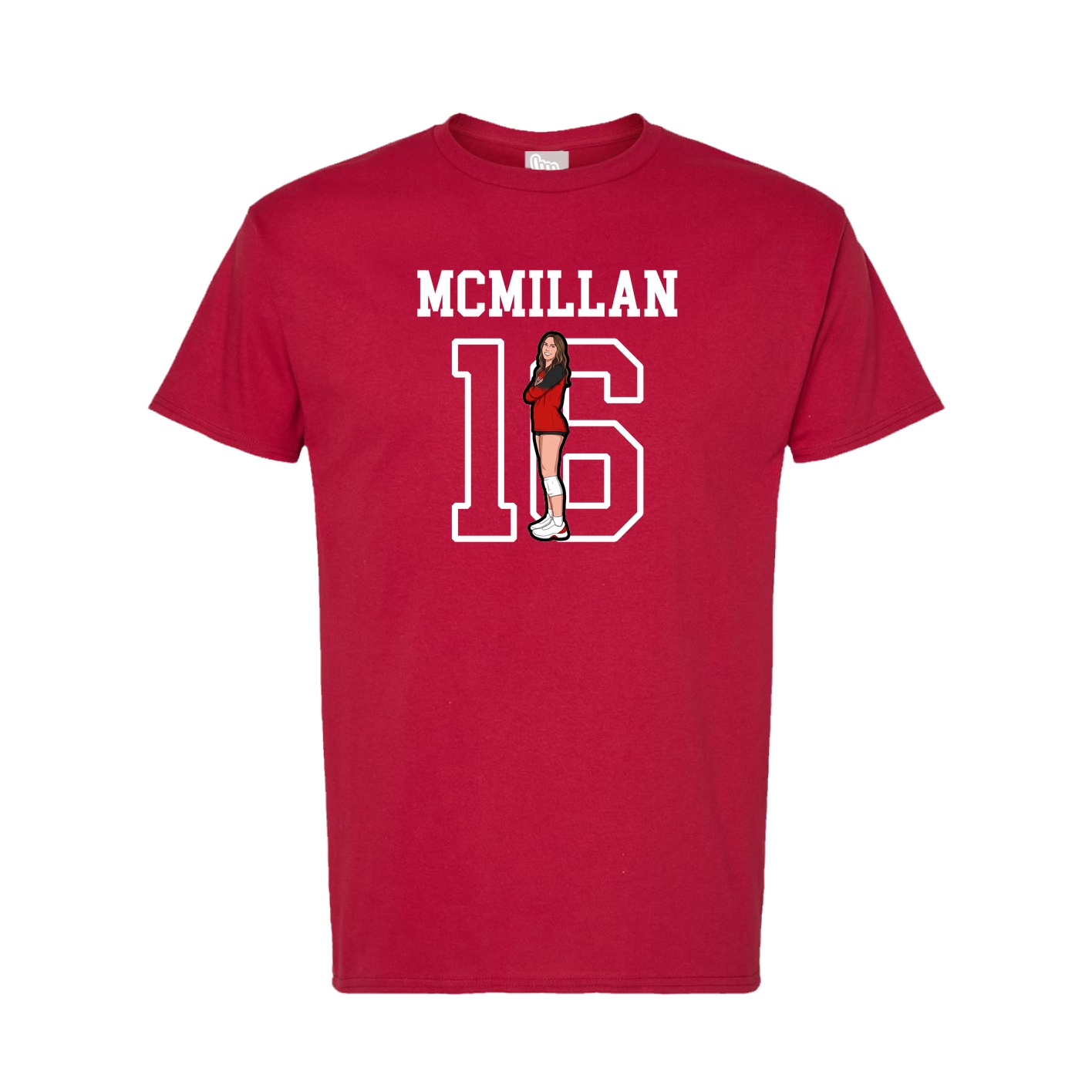 Tee — Shirsey in Crimson