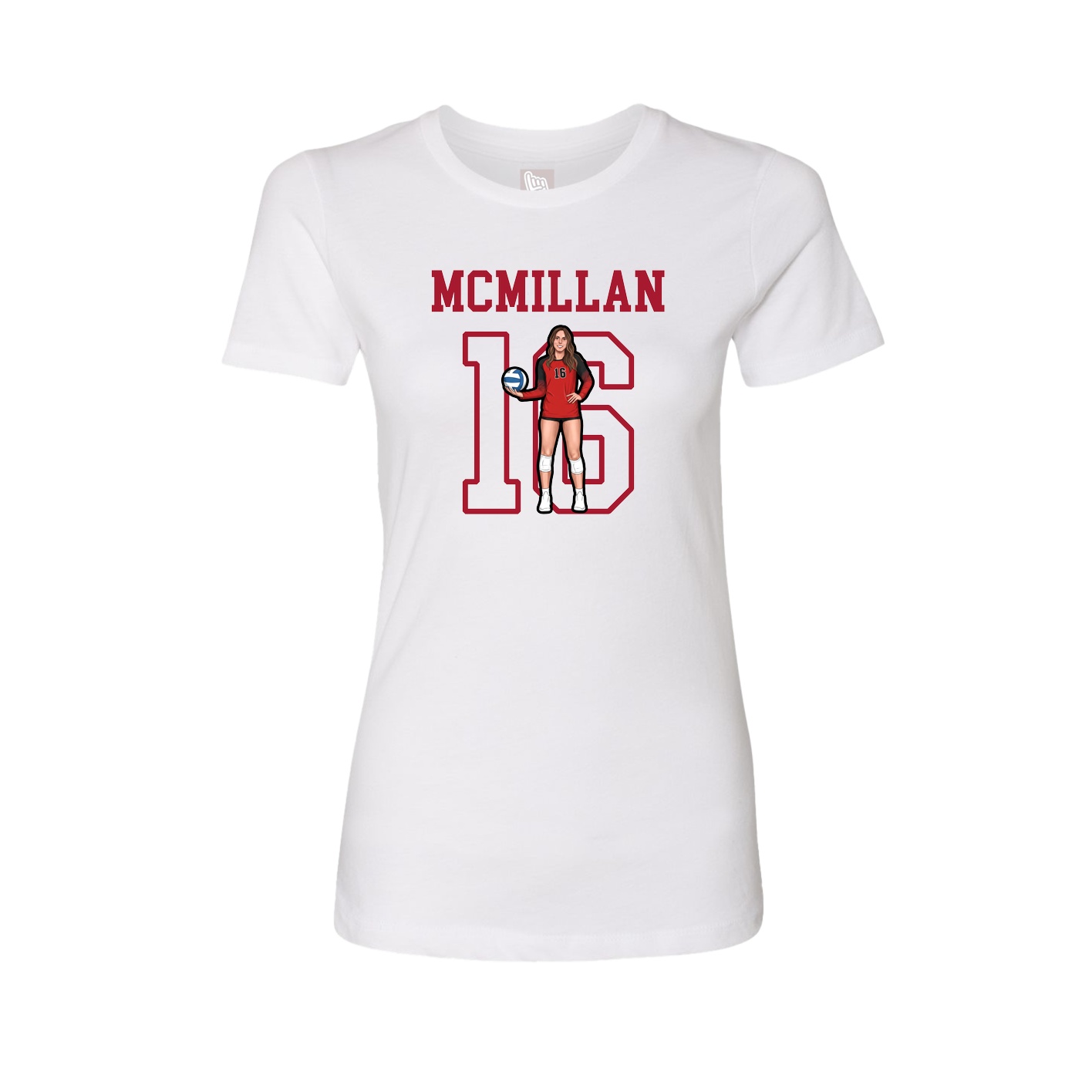 Fitted Women's Tee — Shirsey in White