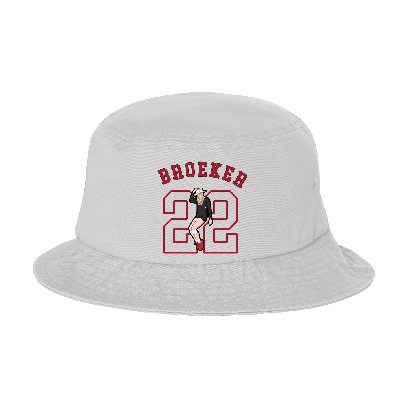 Bucket Cap — Shirsey Arch in White
