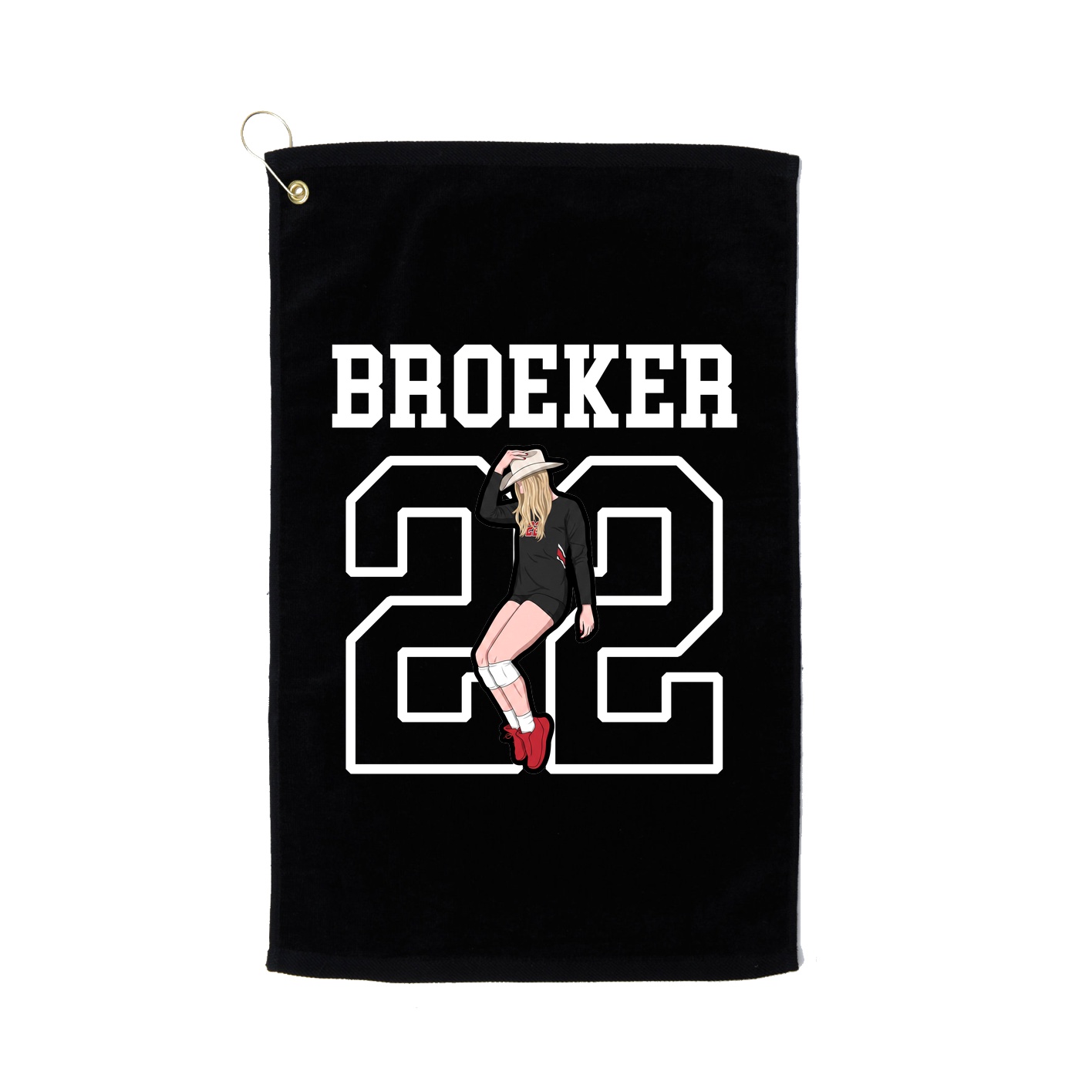 Golf Towel — Shirsey in Black