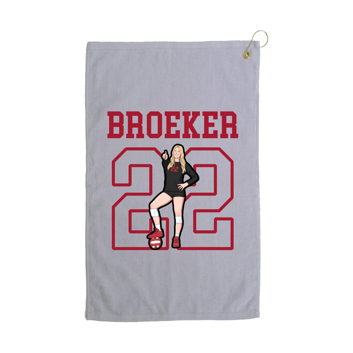 Golf Towel — Shirsey in Grey