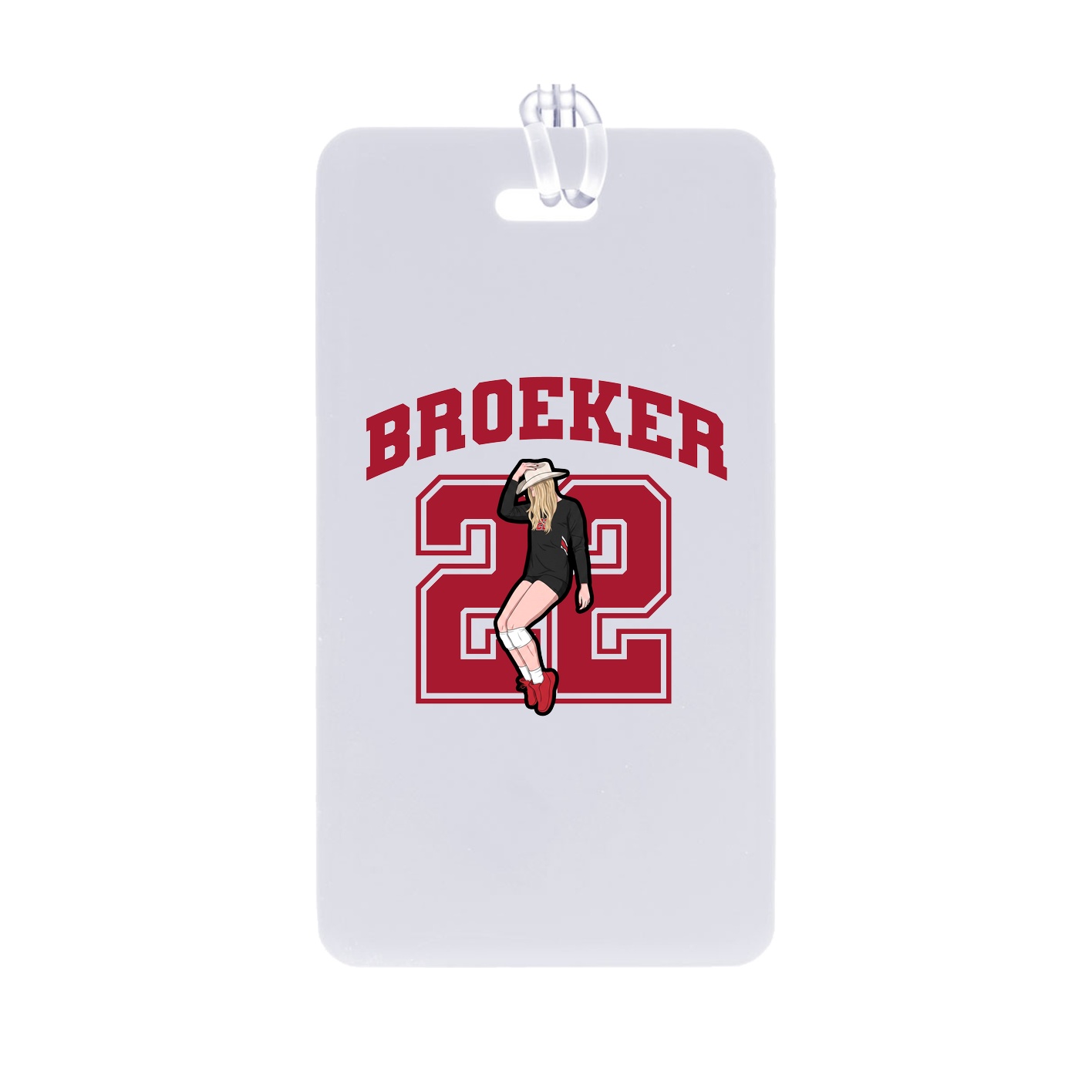 Bag Tag — Number in Classic