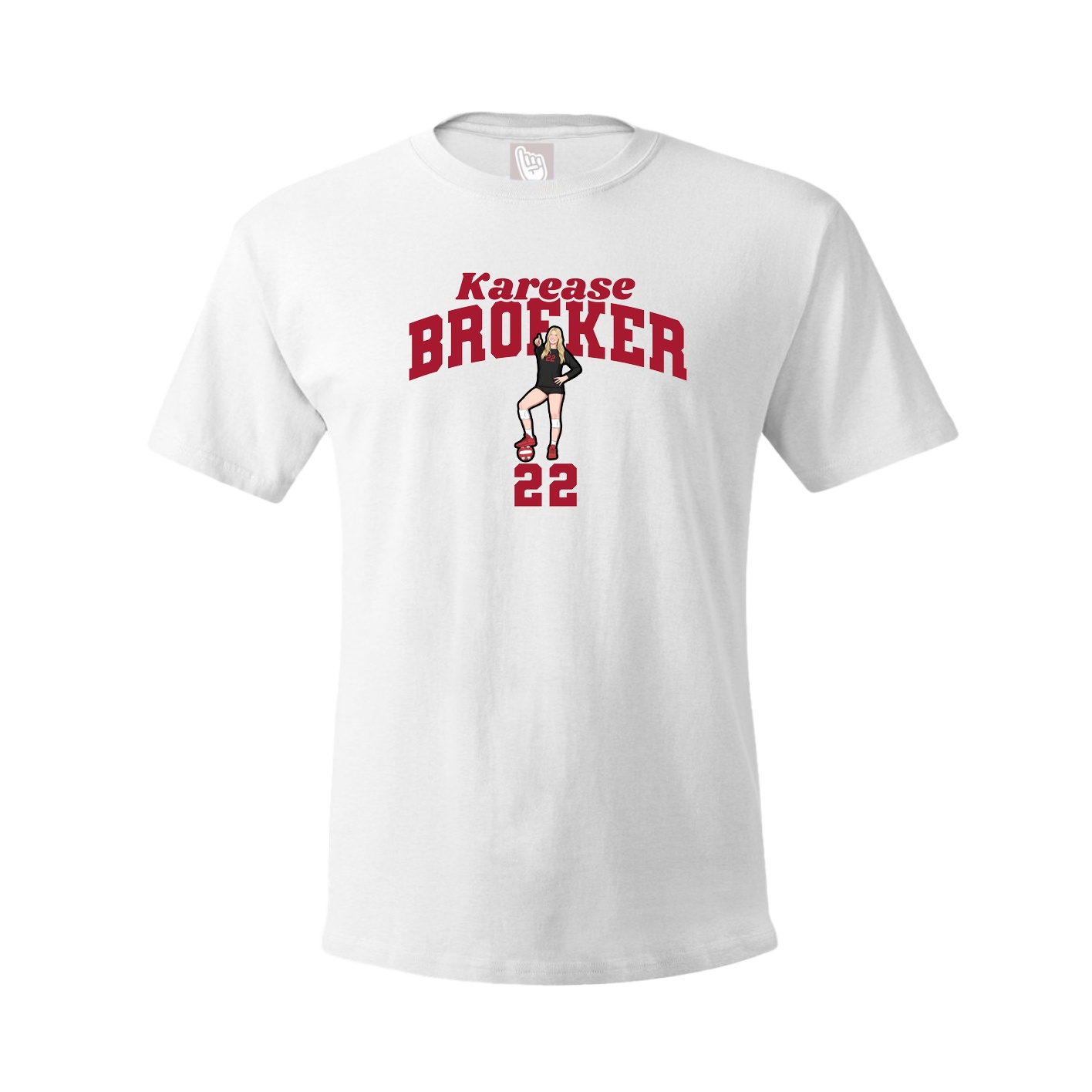 Tee — Signature Arch in White