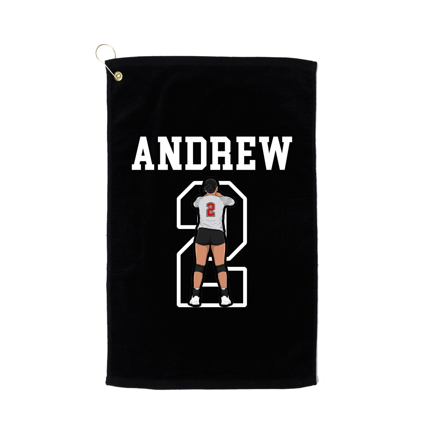 Golf Towel — Shirsey in Black