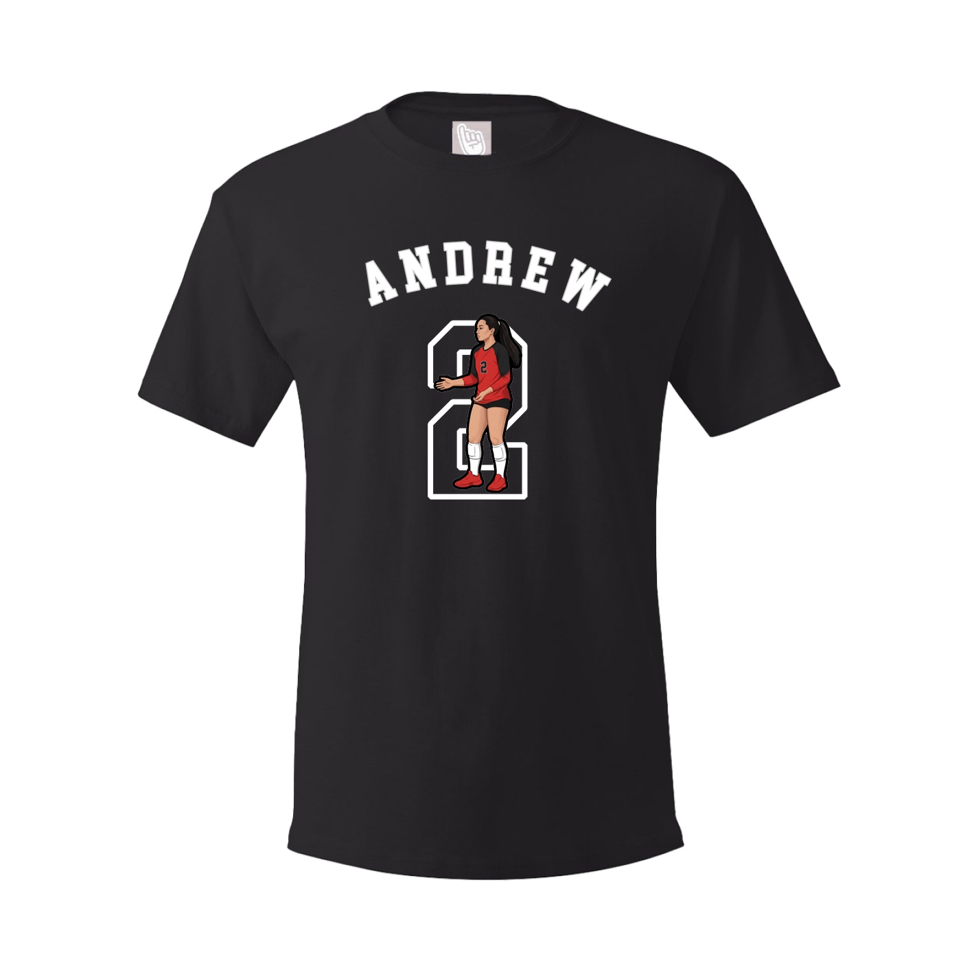 Youth Tee — Shirsey Arch in Black