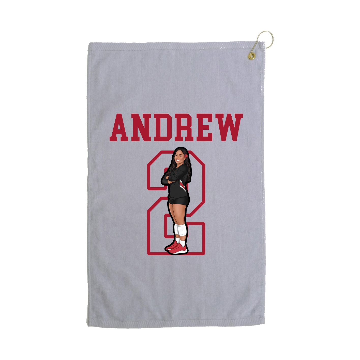 Golf Towel — Shirsey in Grey