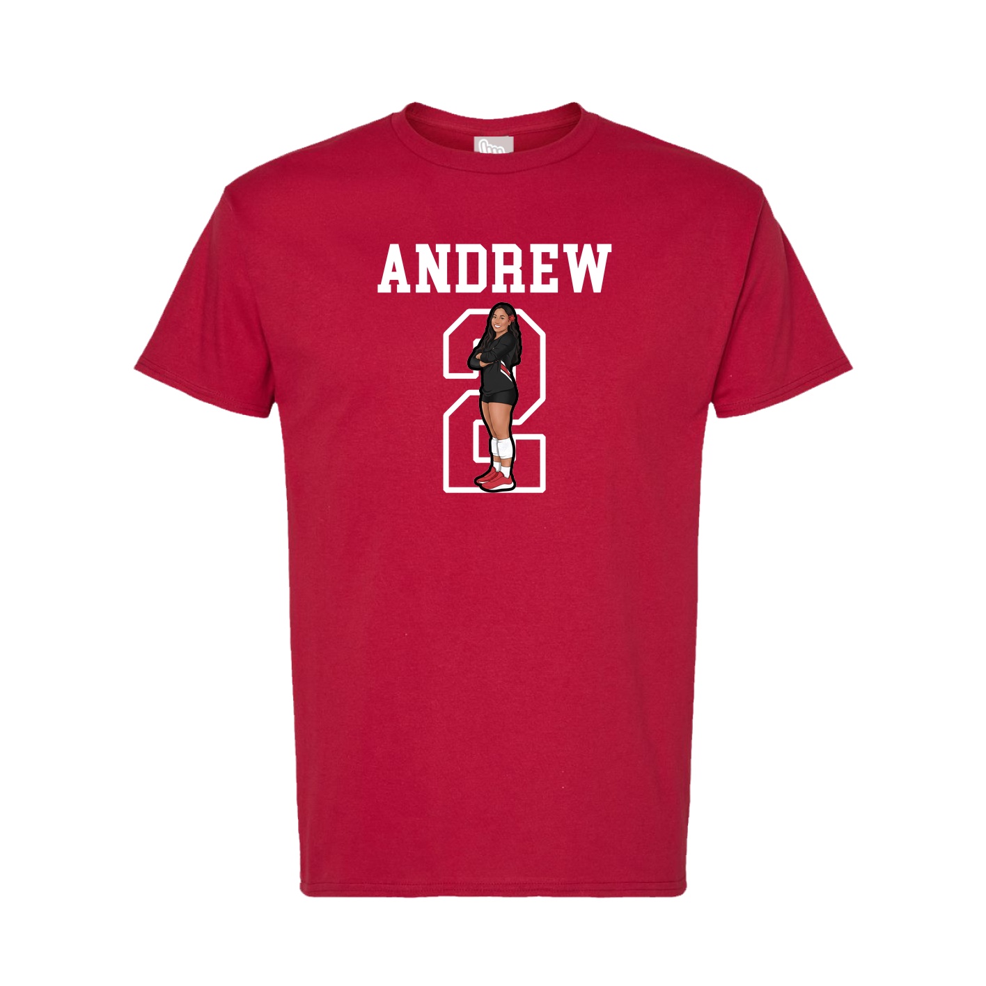 Tee — Shirsey in Crimson