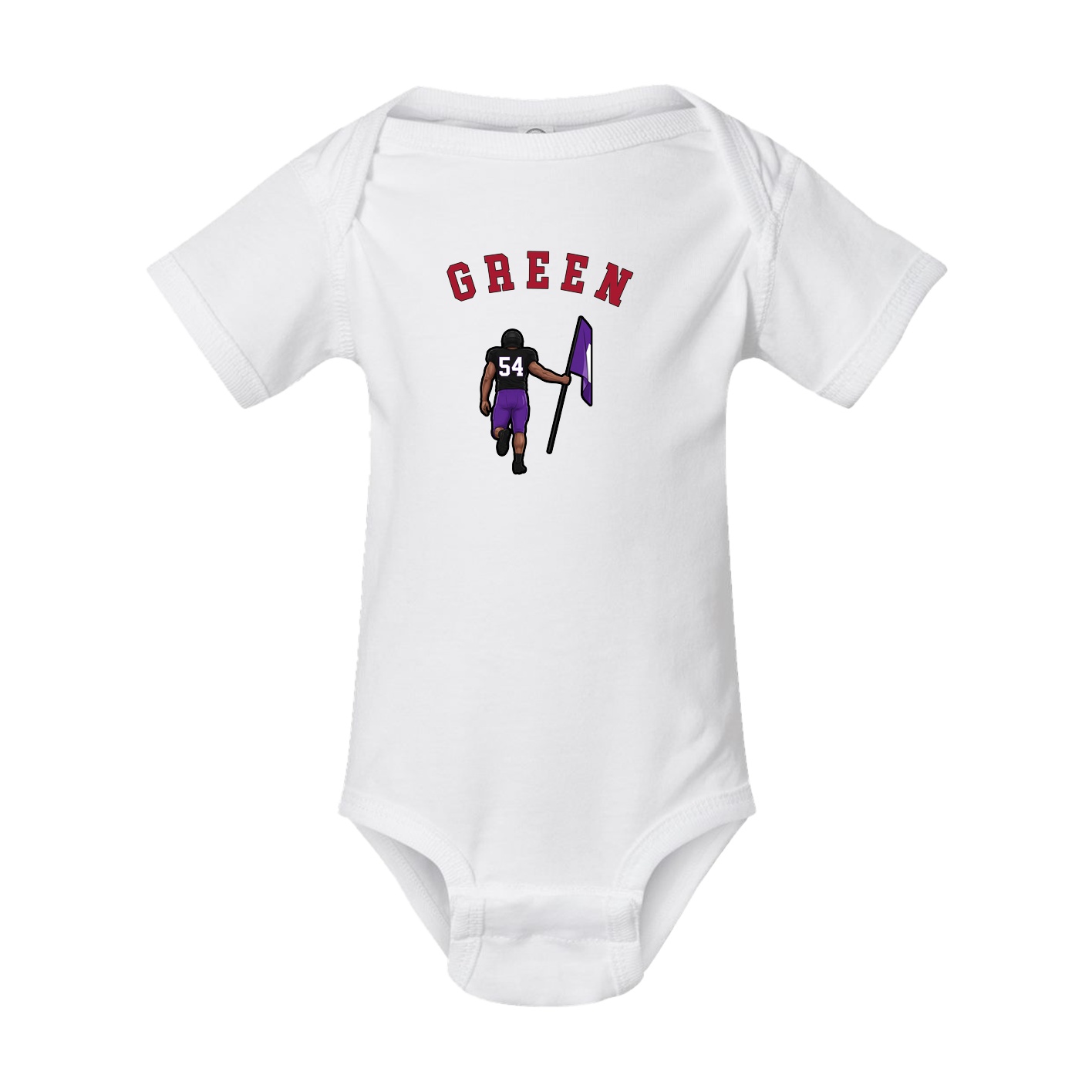 Baby Onesie — Shirsey Arch in White