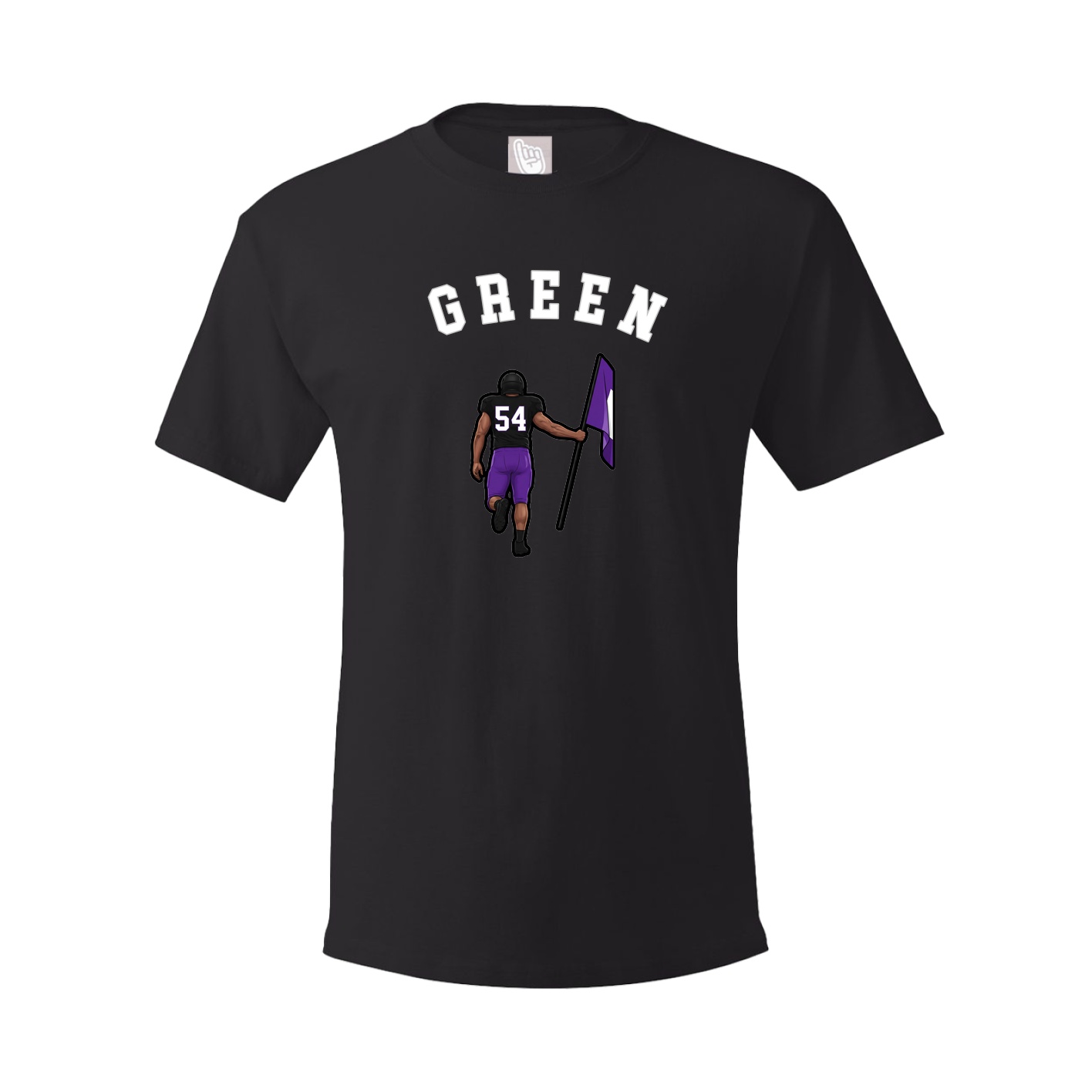 Youth Tee — Shirsey Arch in Black