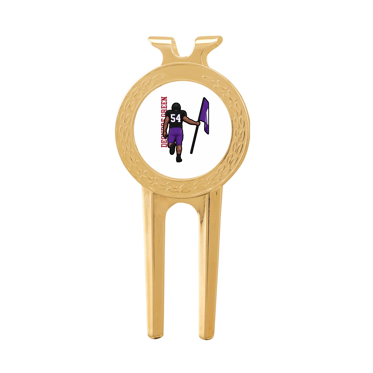 Divot Tool with Ball Marker — Name Vertical in Classic