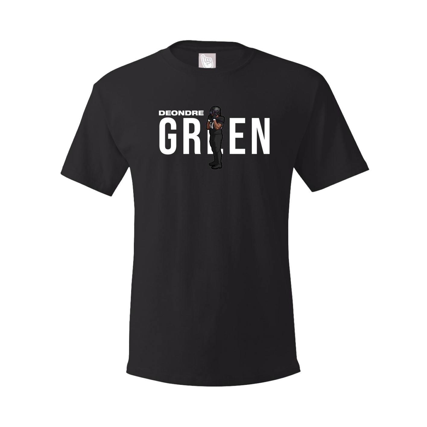 Youth Tee — Player Name in Black