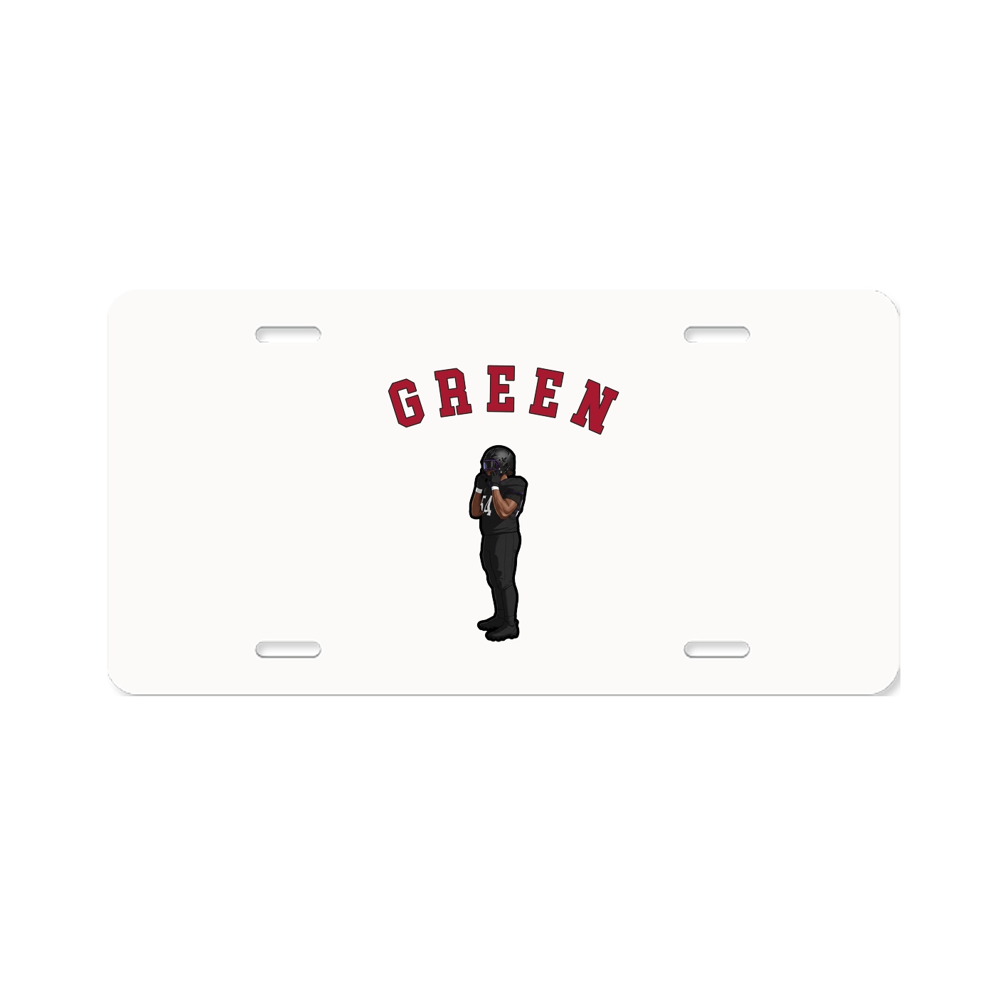 License Plate — Shirsey Arch in Classic
