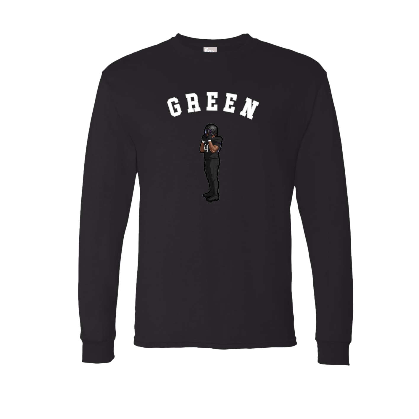 Long Sleeve Tee — Shirsey Arch in Black