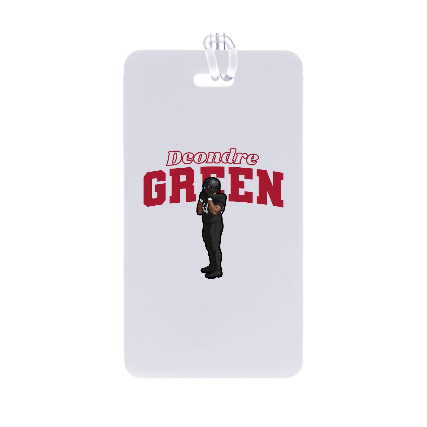 Bag Tag — Name Arch in Classic