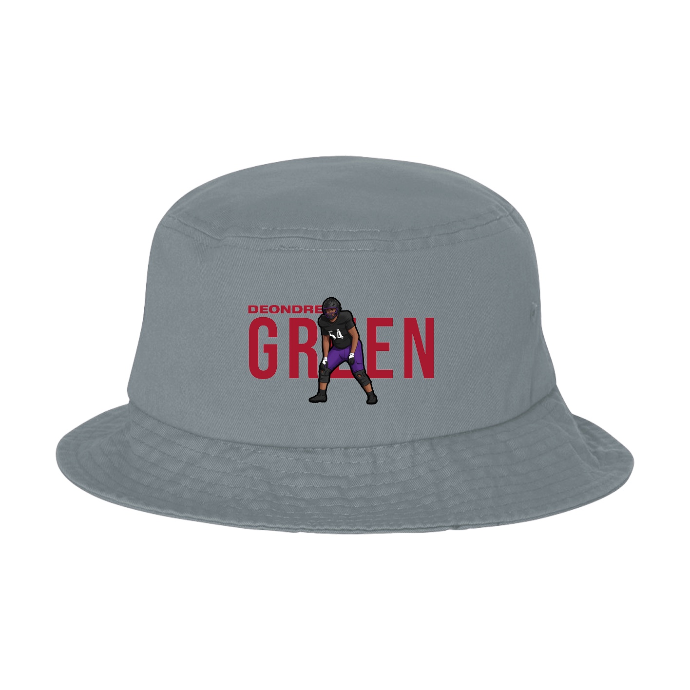 Bucket Cap — Player Name in Grey