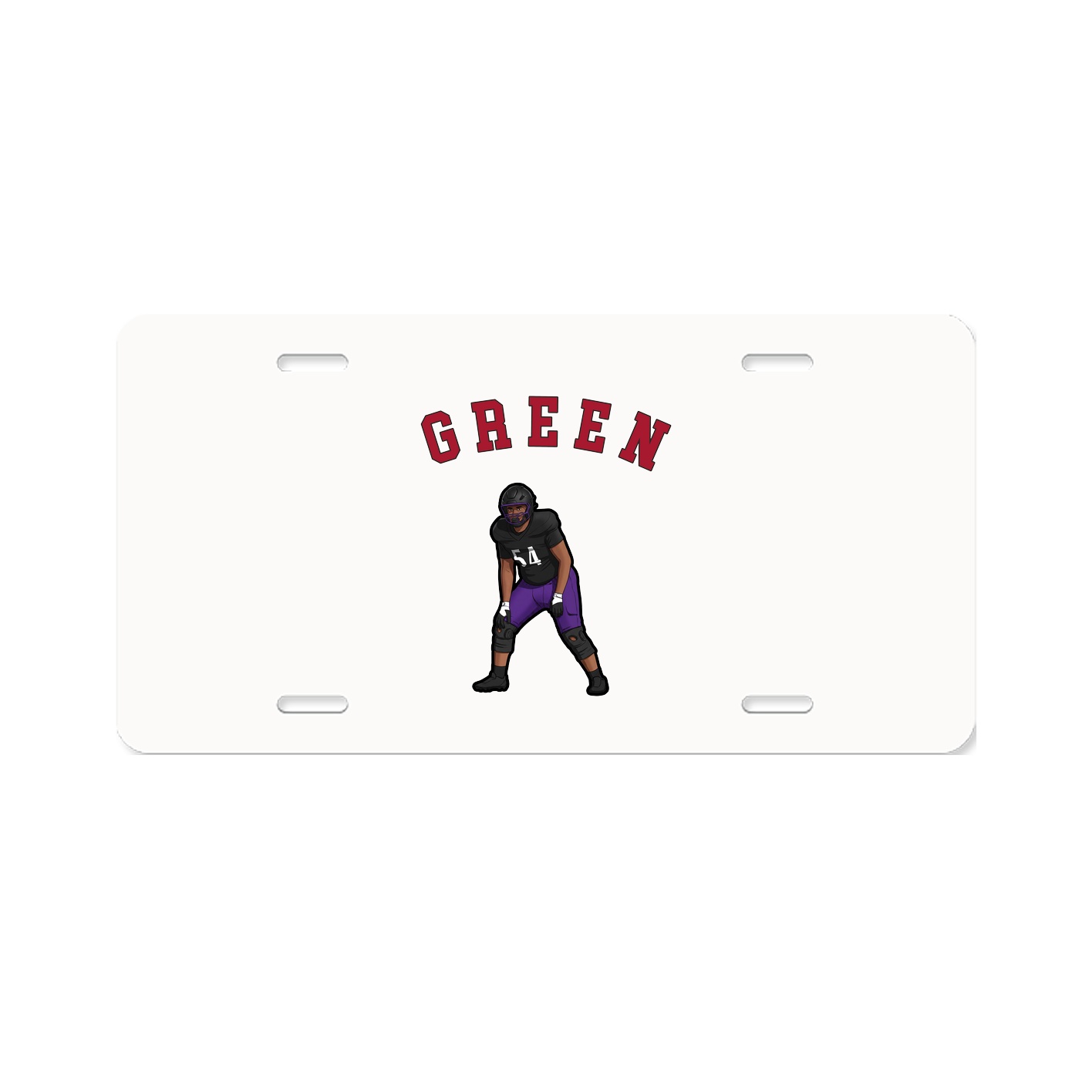 License Plate — Shirsey Arch in Classic