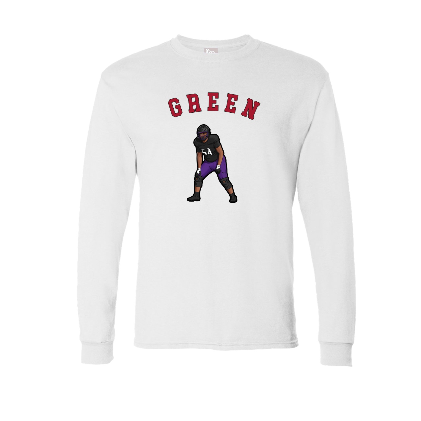 Long Sleeve Tee — Shirsey Arch in White