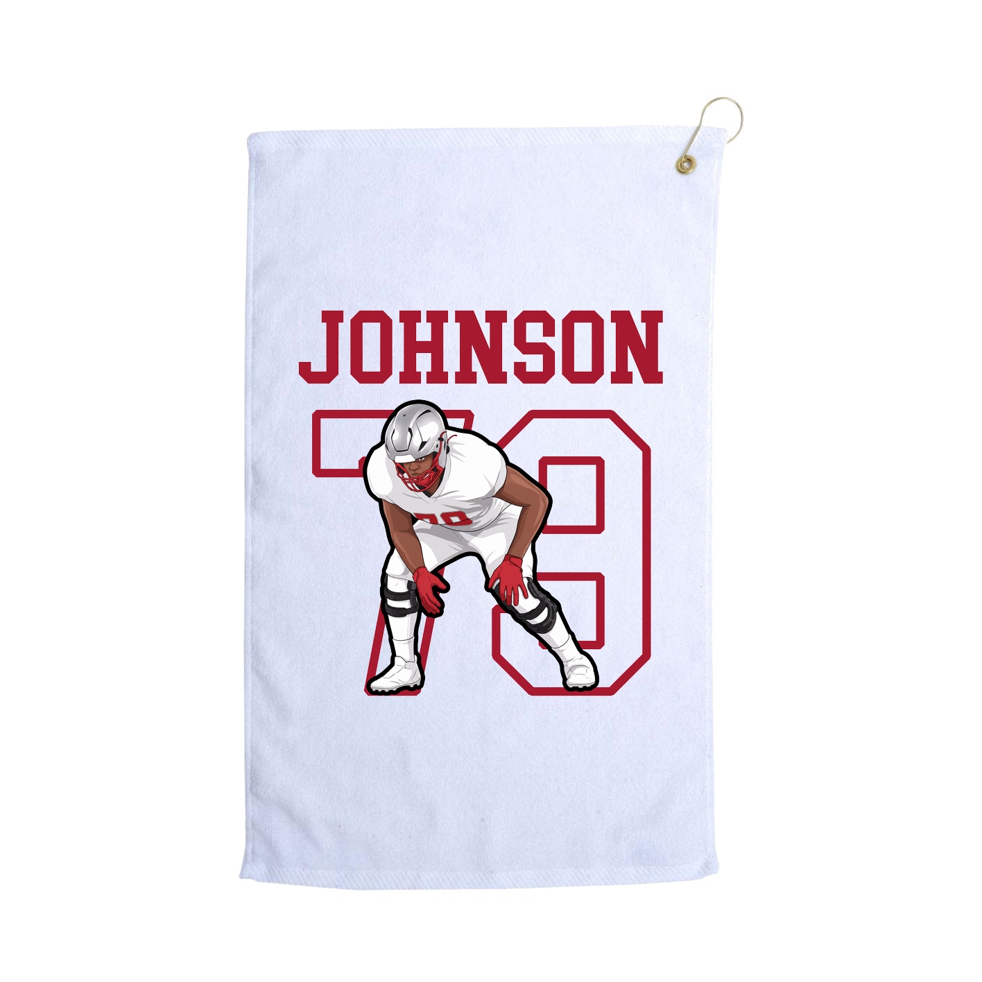 Golf Towel — Shirsey in White