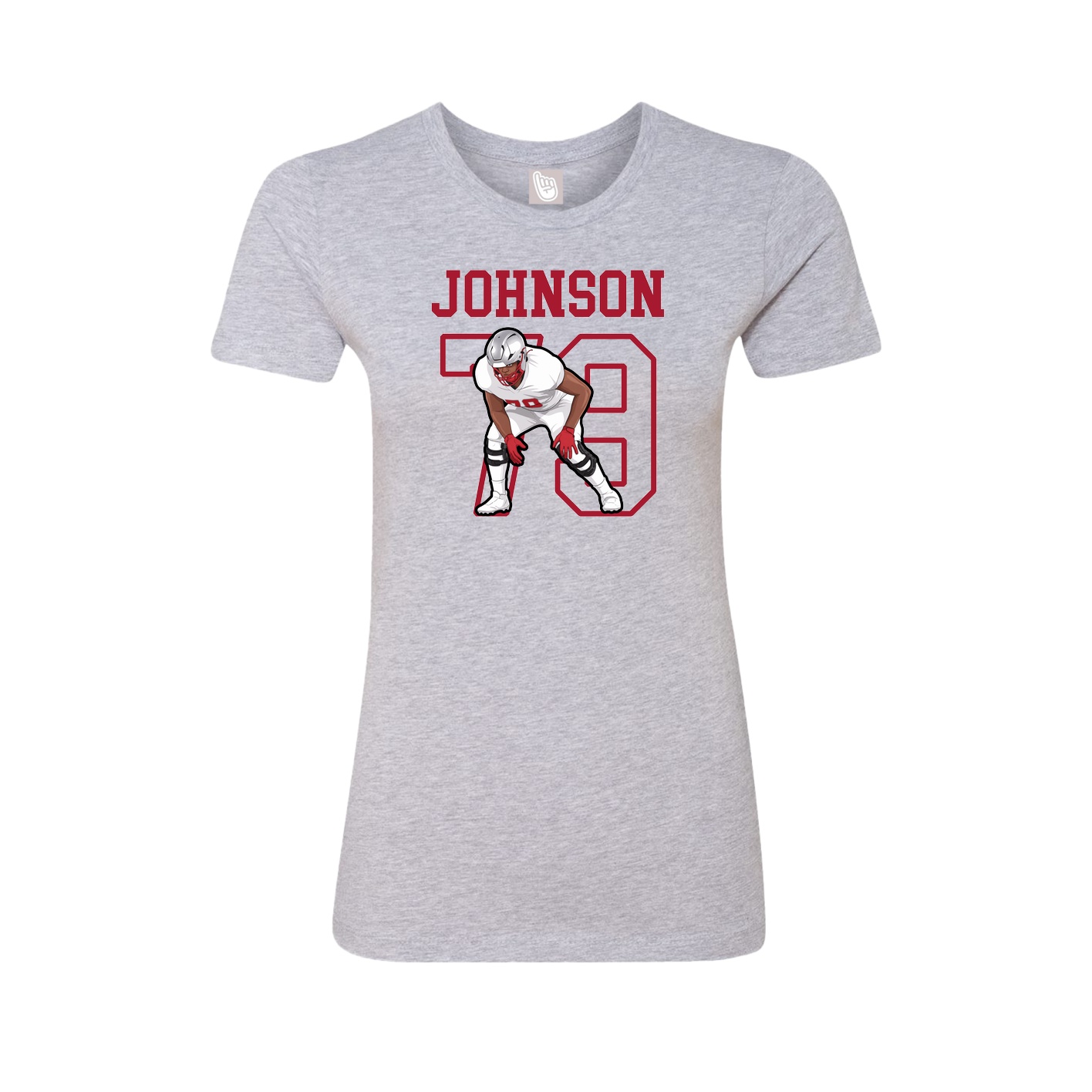 Fitted Women's Tee — Shirsey in Grey