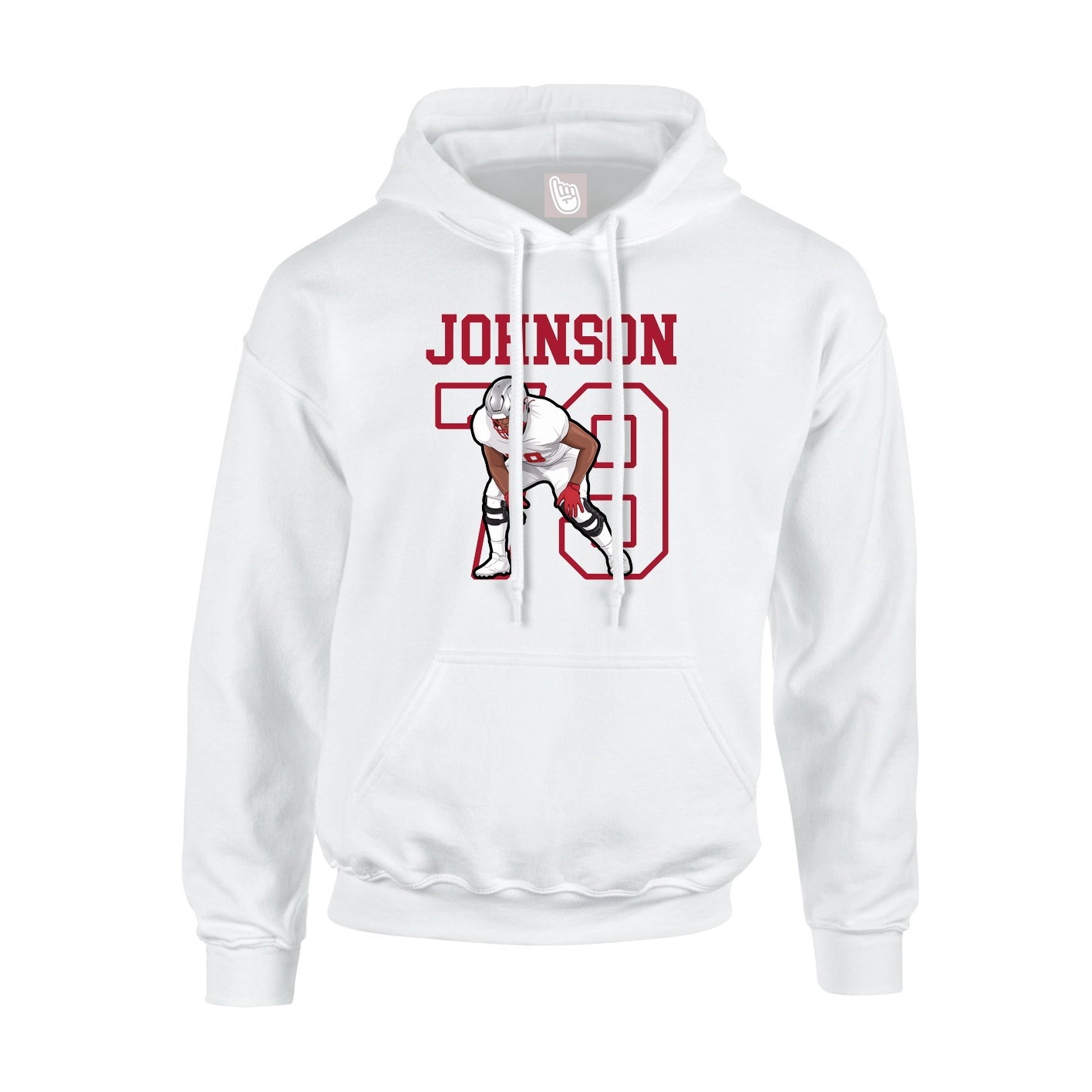 Youth Hoodie — Shirsey in White