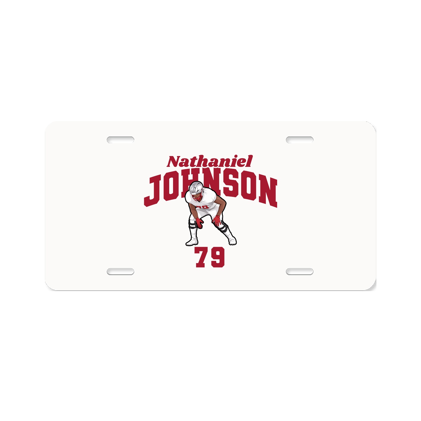License Plate — Signature Arch in Classic