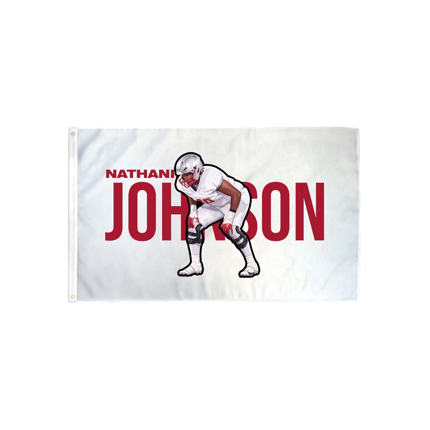 3x5 Flag — Player Name in Classic