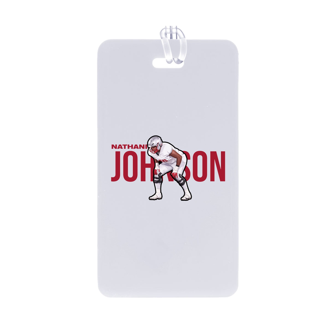 Bag Tag — Player Name in Classic
