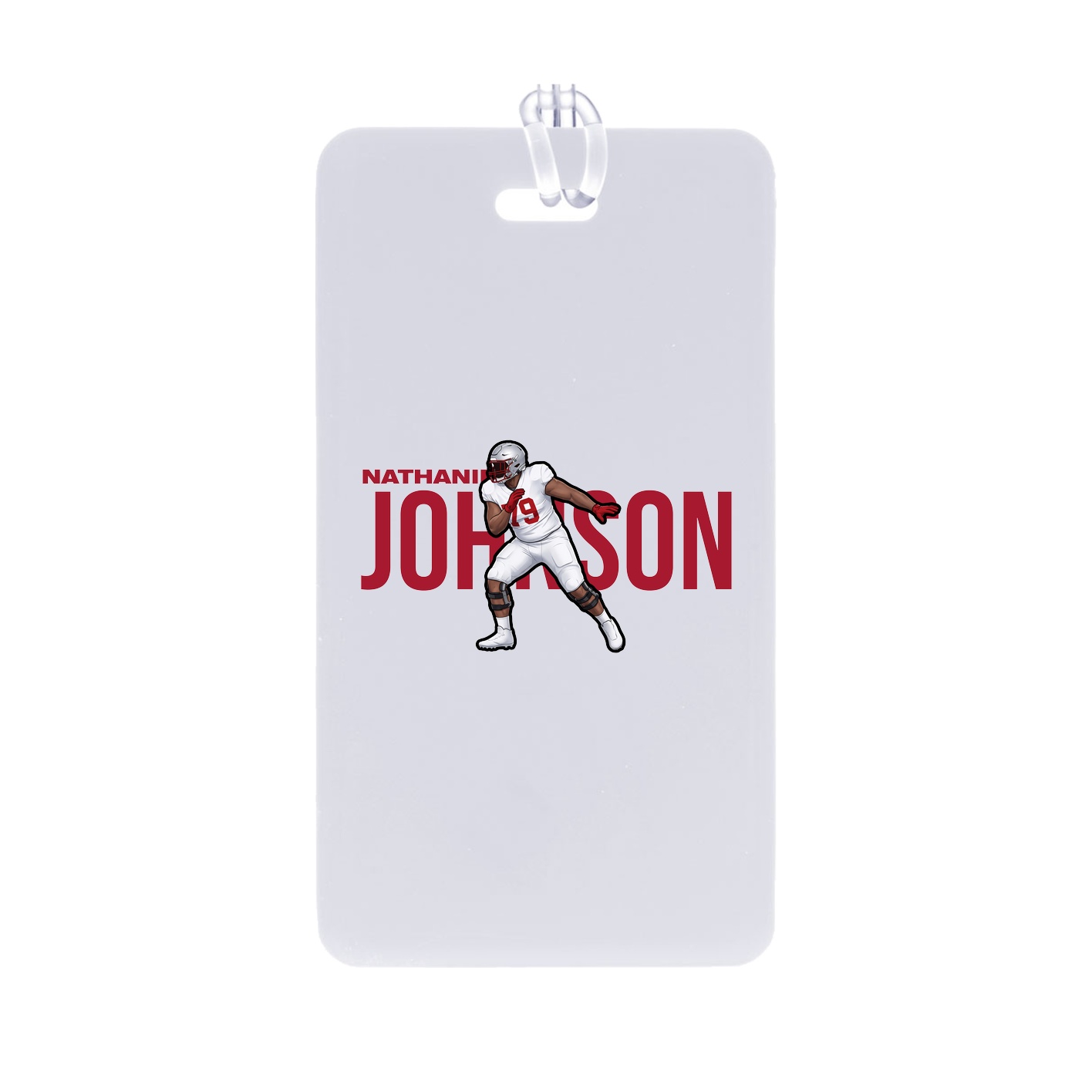 Bag Tag — Player Name in Classic