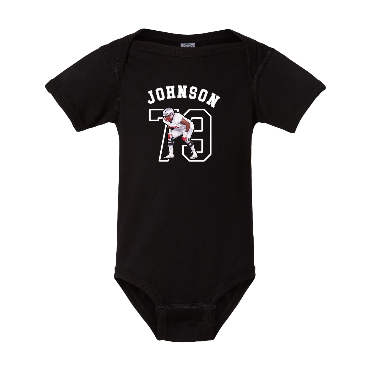 Baby Onesie — Shirsey Arch in Black