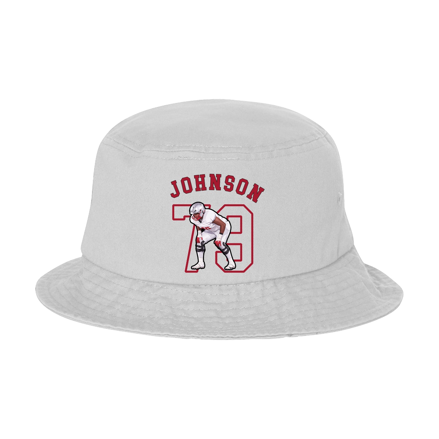 Bucket Cap — Shirsey Arch in White