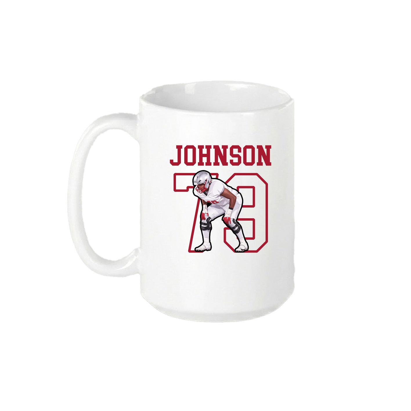 15oz Coffee Mug — Shirsey in White